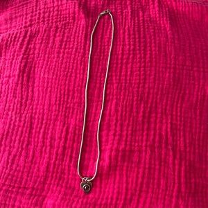 Emily Rosenfeld sterling heart necklace